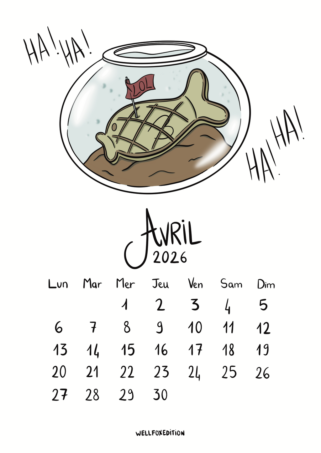 Calendrier 2026