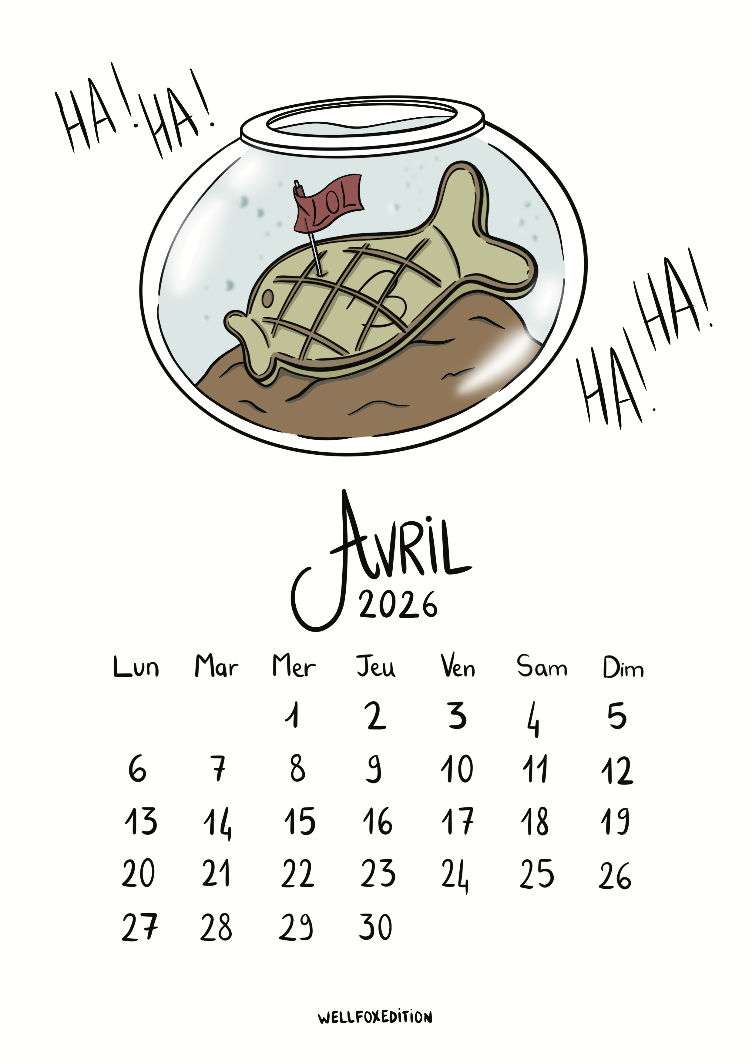 Calendrier 2026