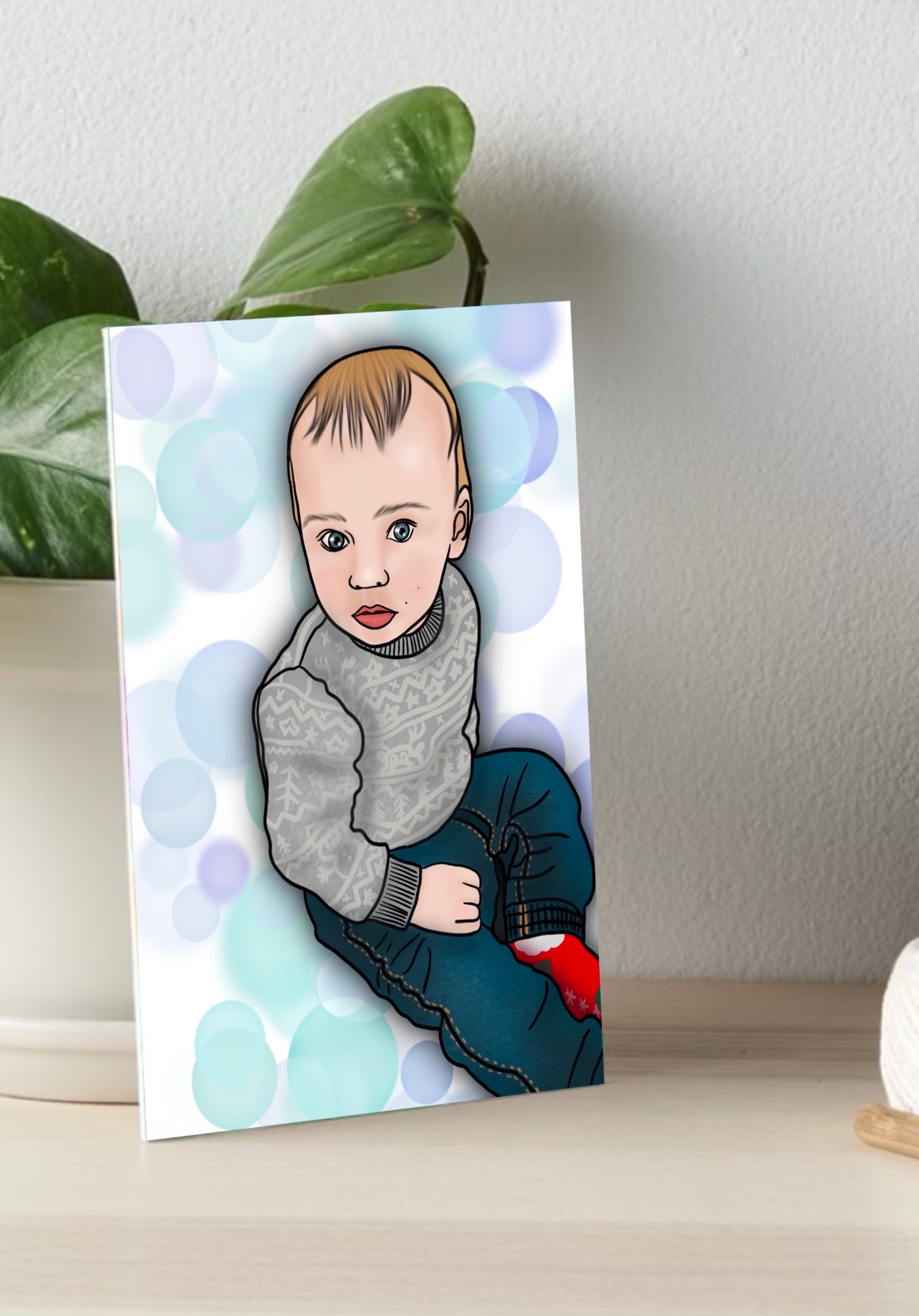 Custom Illustrated Photo